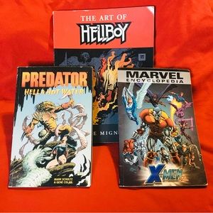 Collectible full color page comic Books (3)